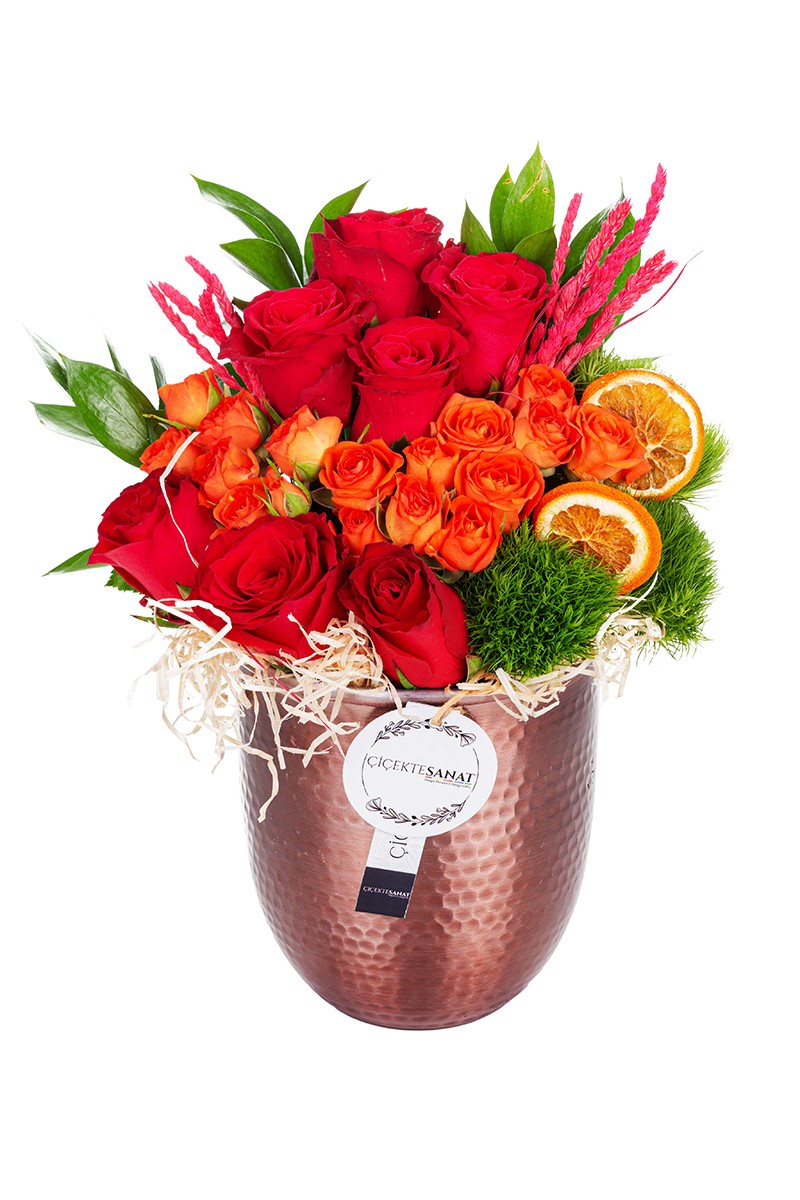 Copper Red Rose - 1