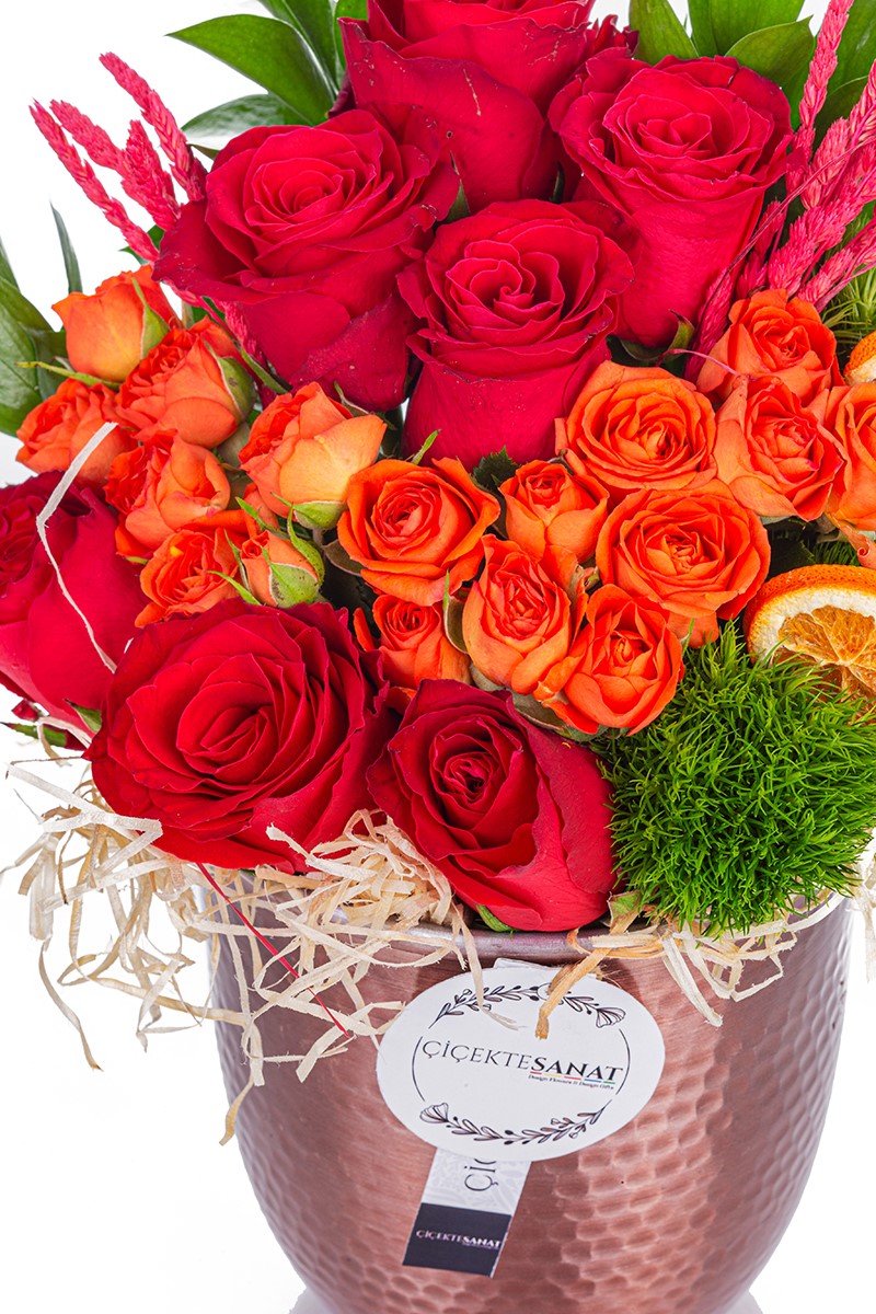 Copper Red Rose - 2