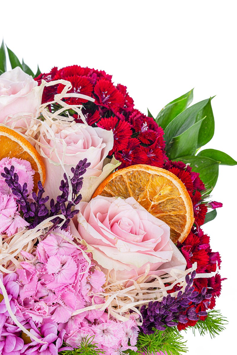 Mixed Press Seasonal Flowers