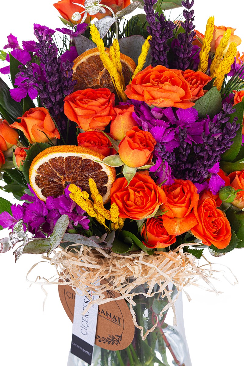 Cool Orange Roses - 2